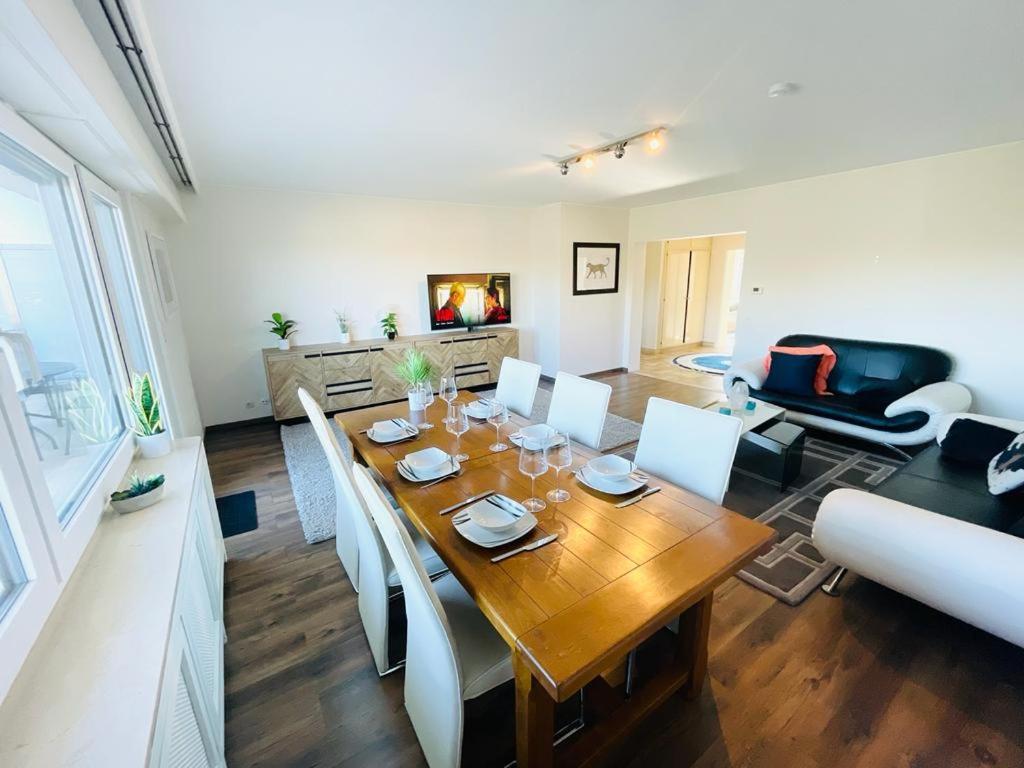 Big Penthouse 2 Bedrooms In Center With Parking And Largeterrace-41 Luksemburg Zewnętrze zdjęcie